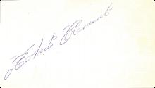 Roberto Clemente Autographed Cut (JSA)