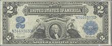 1899 George Washington $2 Silver Certificate