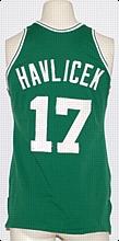 Circa 1974-1975 John Havlicek Boston Celtics Game-Used Road Jersey