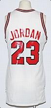 Circa 1986 Michael Jordan Chicago Bulls Game-Used Home Jersey