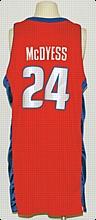 2005-2006 Antonio McDyess Detroit Pistons Game-Used Road Jersey


