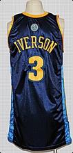 2006-2007 Allen Iverson Denver Nuggets Game-Used Road Alternate Jersey