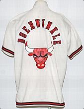 Mid 1970s Tom Boerwinkle Chicago Bulls Worn Warm-Up Jacket