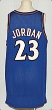 2001-2002 Michael Jordan Washington Wizards Game-Used Road Jersey