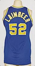 Late 1970s Bill Laimbeer Notre Dame Game-Used Road Jersey (BBHOF LOA)