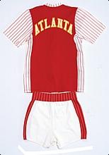 Early 1970s Walt Bellamy Atlanta Hawks Warm-Up Jacket & Shorts (2)