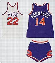 Lot of Phoenix Suns Items with Some Autographed (4) (JSA) 