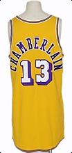 1972-1973 Wilt Chamberlain Los Angeles Lakers Game-Used Home Jersey