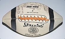 1971-1972 Baltimore Colts Team Autographed Football (JSA)
