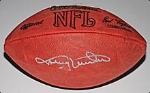 Johnny Unitas Autographed Football (JSA)