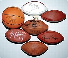 Lot of Autographed Balls (7) (JSA)