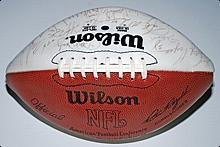 1986 Washington Redskins Team Autographed Football (JSA)