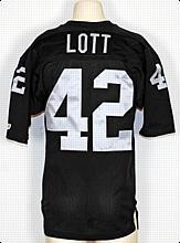 1990s Ronnie Lott Oakland Raiders Game-Used Home Jersey
