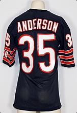 1980s Neal Anderson Chicago Bears Game-Used Home Jersey
