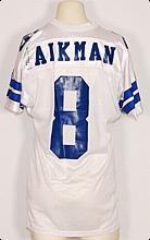 1993 Troy Aikman Dallas Cowboys Game-Used & Autographed Home Jersey (Championship Season) (JSA)
