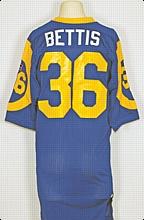 1994 Jerome Bettis LA Rams Game-Used & Autographed Home Jersey (JSA)