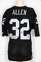 1990s Marcus Allen Oakland Raiders Game-Used Home Jersey
