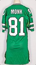 1994 Art Monk NY Jets Game-Used Home Jersey
