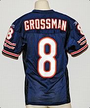 2006 Rex Grossman Chicago Bears Game-Used Home Jersey (Super Bowl Season)
