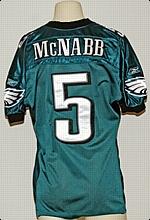 2006 Donovan McNabb Philadelphia Eagles Game-Used Home Jersey