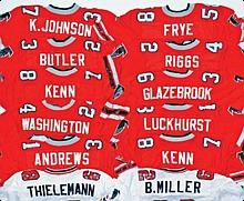 Lot of Atlanta Falcons Game-Used Jerseys (12)