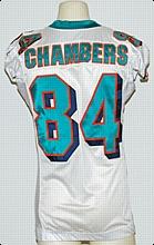2006 Chris Chambers Miami Dolphins Game-Used Road Jersey