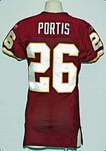 2006 Clinton Portis Washington Redskins Game-Used Home Jersey