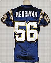 2006 Shawne Merriman San Diego Chargers Game-Used Home Jersey