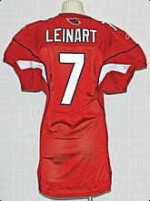 2006 Matt Leinart Rookie Arizona Cardinals Game-Used Home Jersey
