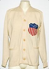 1954 Bill McHenry All-Star Sweater & Blanket (2)