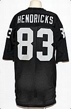 Early 1980s Ted Hendricks Oakland Raiders Game-Used Home Jersey