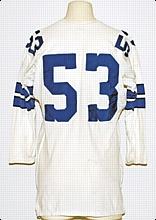 Circa 1967 Mike Connelly Dallas Cowboys Game-Used Home Jersey