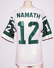 Early 1970s Joe Namath NY Jets Game-Used & Autographed Road Jersey (JSA)