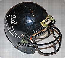 1992 Deion Sanders Atlanta Falcons Game-Used Helmet