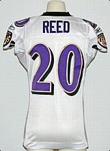 2006 Ed Reed Baltimore Ravens Game-Used Road Jersey