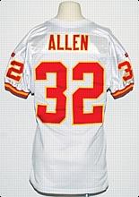 1994 Marcus Allen Kansas City Chiefs Game-Used Road Jersey