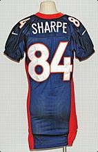 1998 Shannon Sharpe Denver Broncos Game-Used Home Jersey (Championship Season)