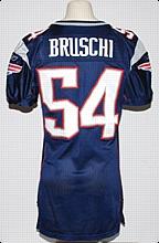 2006 Tedy Bruschi New England Patriots Game-Used Home Jersey