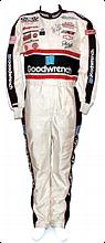 5/1/1994 Dale Earnhardt, Sr. Race Victory Worn & Double Autographed Racing Suit From the Winston Select 500 (JSA)
