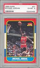 1986-1987 Fleer Michael Jordan Graded Rookie Card