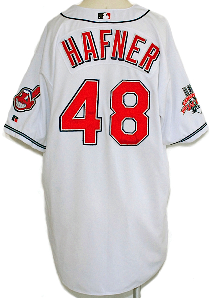Lot Detail - 2004 Travis Hafner Cleveland Indians Game-Used Home Jersey ( Indians Charities LOA)