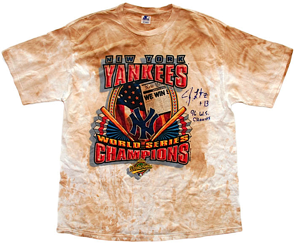Lot Detail - 1996 Jim Leyritz NY Yankees World Series Victory