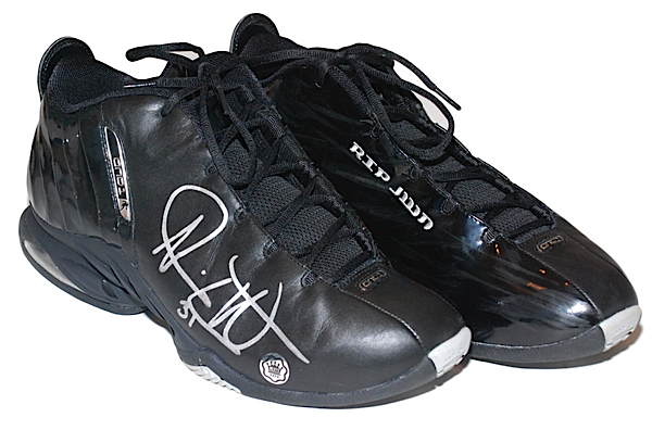 Lot Detail - Lot of Game-Used & Autographed Sneakers - Shawn Marion & Buck  Williams (2) (JSA)