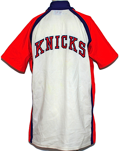 Mid 1970s and Mid 1980s NY Knicks Worn Warm-Up Jackets (2)   