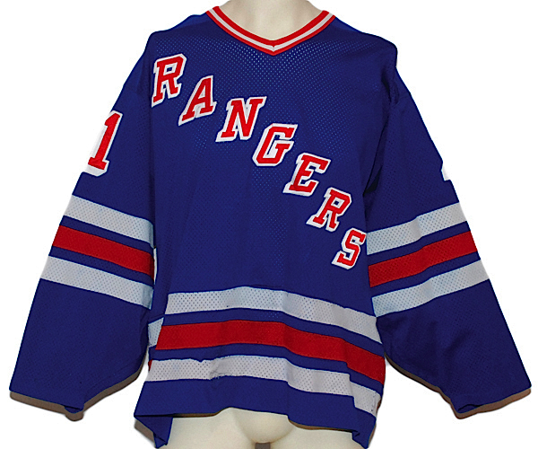 New York Rangers Team-Issued #33 Green Jersey - Size 56
