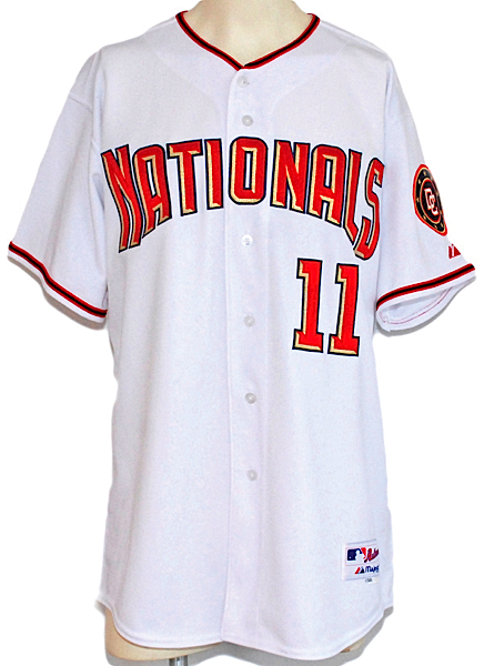 Ryan Zimmerman Washington Nationals Game-Used #11 Red Jersey with All-Star  Game Patch vs. Atlanta Braves on September 15 2018