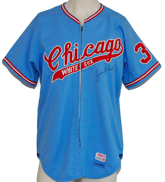 1974 Jim Kaat Chicago White Sox Game-Used & Autographed Road Jersey (JSA)