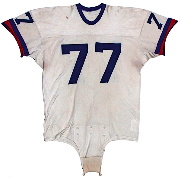 Lot Detail - Circa 1969-70 #77 New York Giants Game-Used