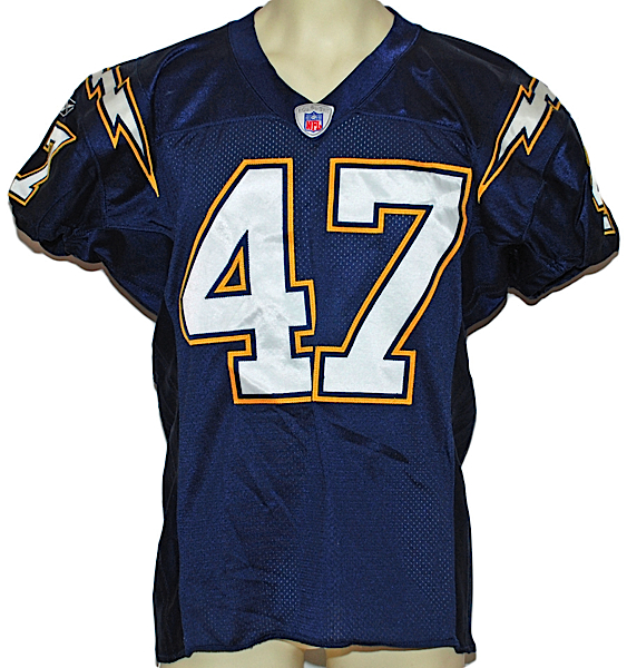 Lot Detail - 2002 Ryan McNeil San Diego Chargers Game-Used Home