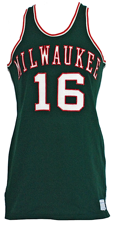 Lot Detail - 1969-1970 Fred Crawford Milwaukee Bucks Game-Used Road Jersey